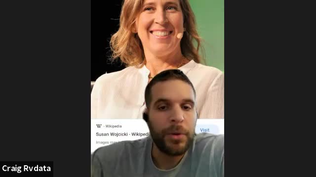 Deep Mind Probe: Youtube CEO: Susan Wojcicki RE: Censorship.