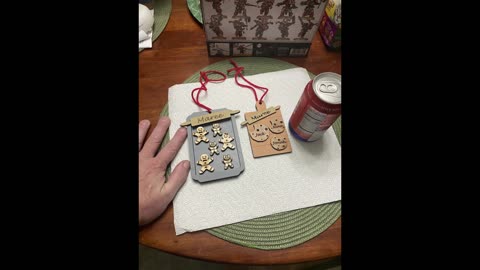 Gingerbread Cookie Christmas Ornament