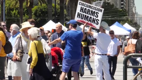 San Francisco California Circumcision Protest