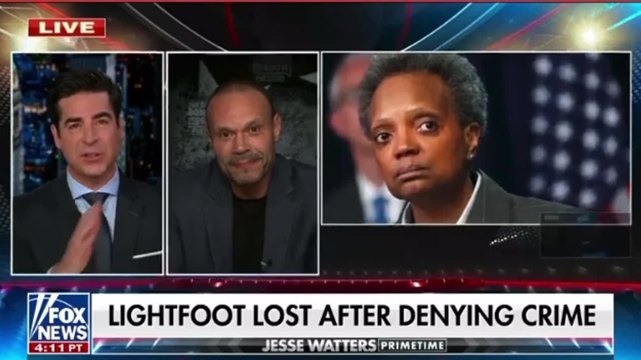 Dan Bongino: Lightfoot Lost after Denying Crime