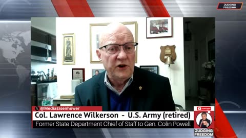 Judge Napolitano: COL. Lawrence Wilkerson - Who Owns the Drones-