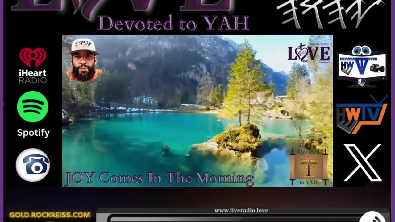 Devoted to YAH on LOVE-LIVE RUACH Remnant Reality Radio יהוה