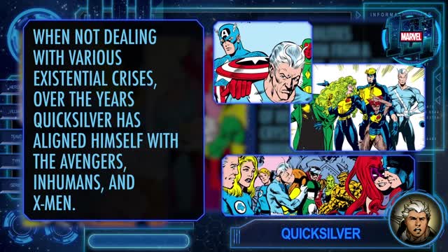 Quicksilver (Pietro Maximoff) Marvel 101