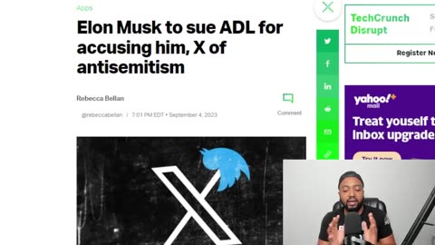 Elon Musk Accused Of Antisemitism For Suing The ADL For Accusing Him Antisemitism