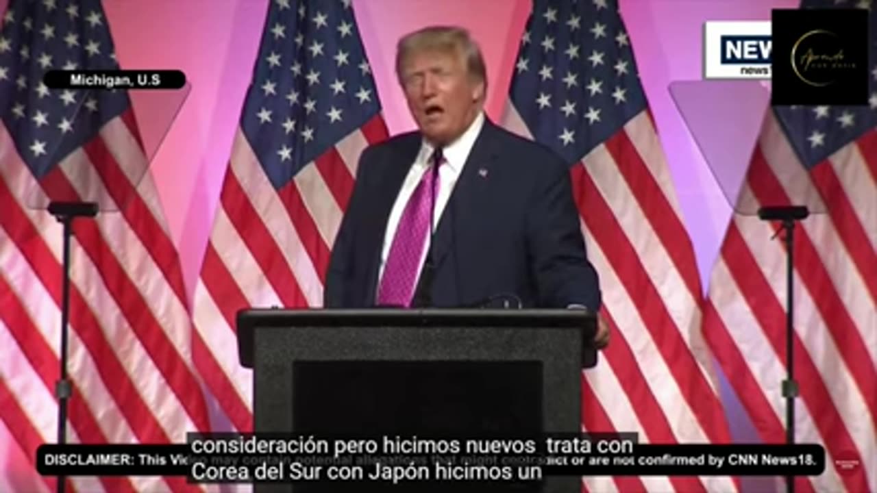 Donal Trump. Comenta los últimos terminos de ACCIÓN EN USA.