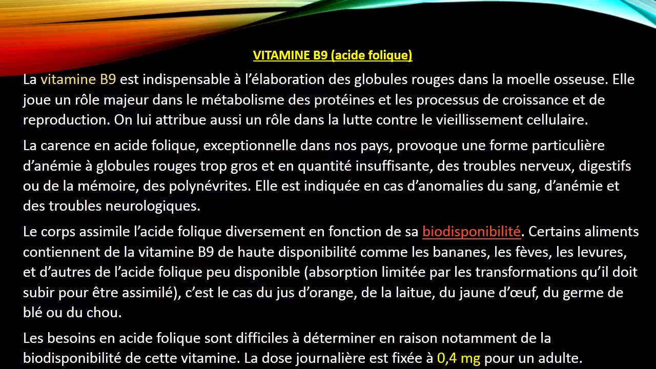 qu'est ce que la vitamine B? + type,bienfait et les aliments riches