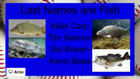 What do these last names have in common?