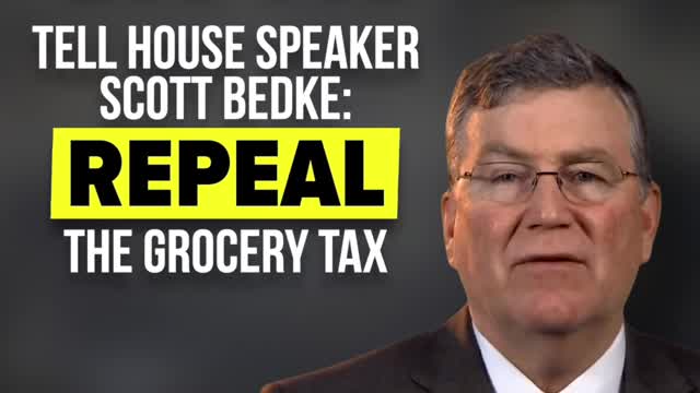 Tell Scott Bedke: Stop blocking grocery tax repeal