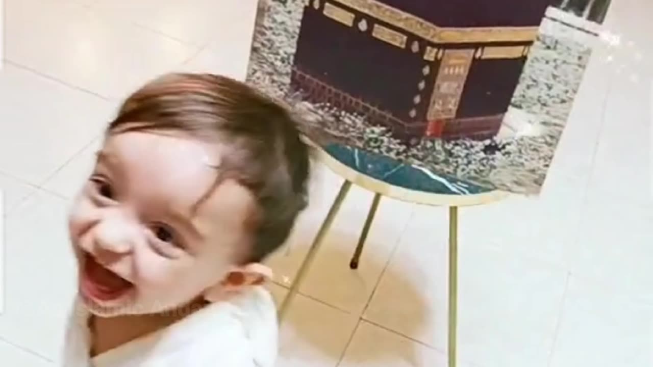 A Beautiful video of Islamic baby cute video #boys, #kids, #macca #islamic #islam #fun #makka