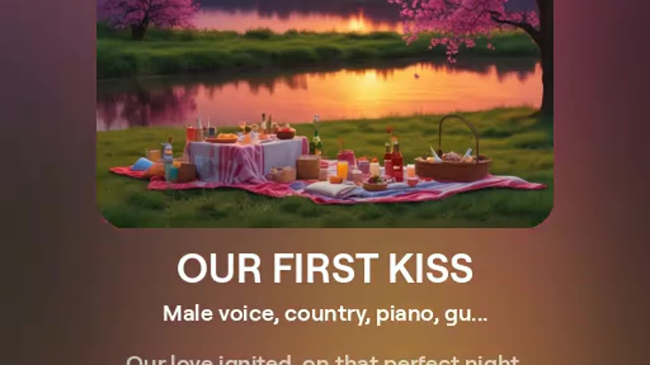 OUR FIRST KISS - Song