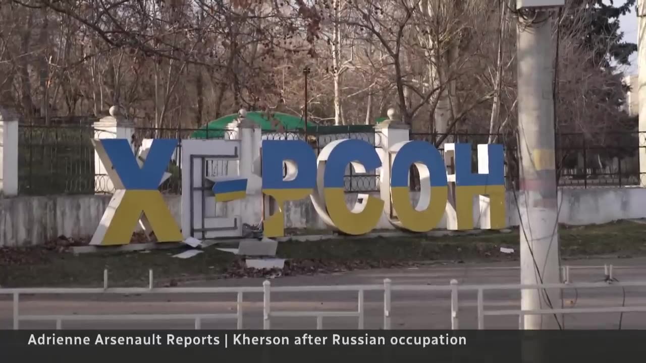 What the Russians left behind when they fled Kherson