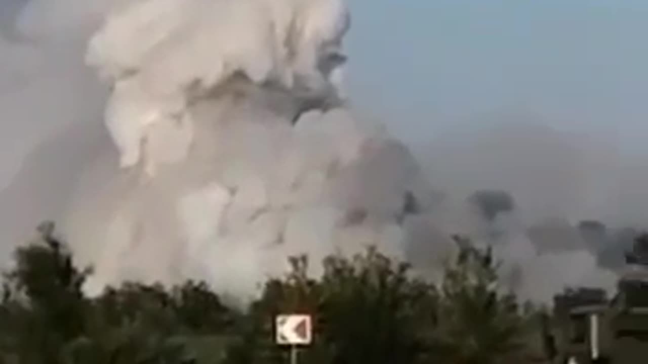 🔥👀 An explosion at an ammunition depot in the Voronezh region - work of