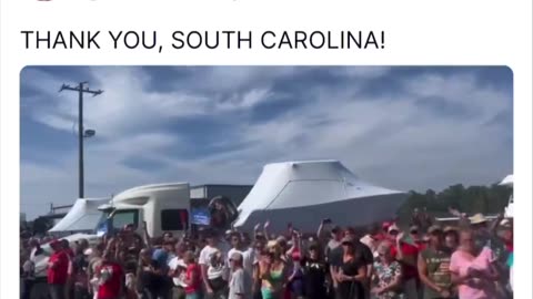 Thank you South Carolina!