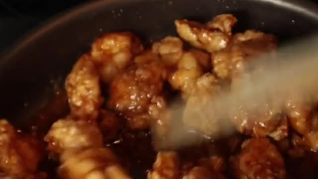 Orange Chicken a Tropical Twist