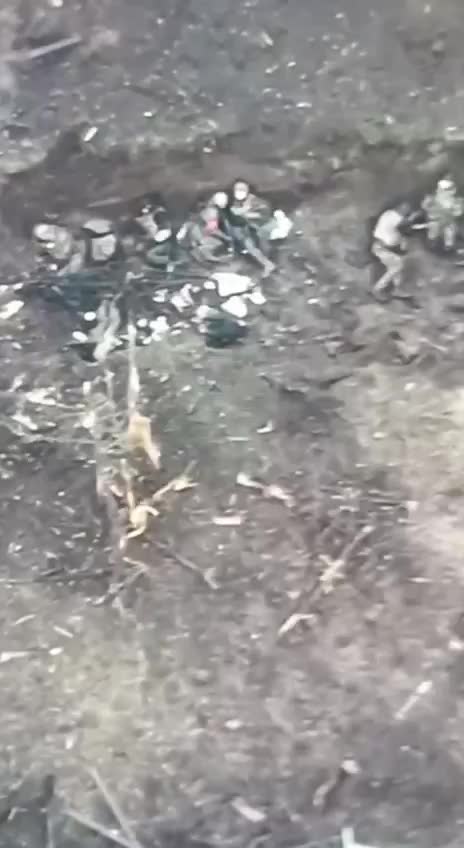 Russians Pinned Down on Side of Bridge