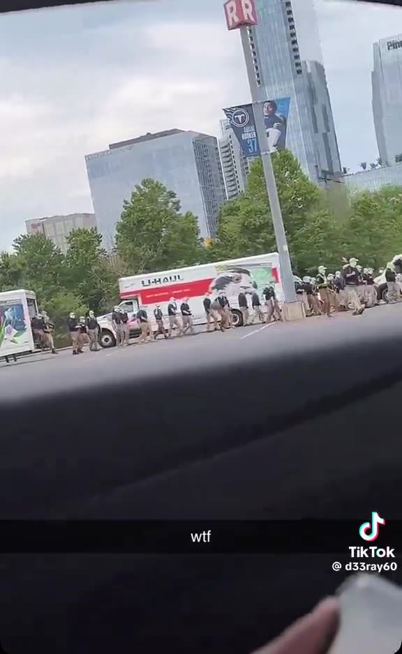 The Patriot Fromt Fed Boys were spotted unloading from a UHaul Truck in Tennessee