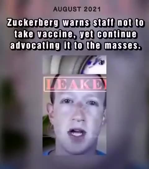 Reports of Zuckerberg warning his staff not to get the jab has surfaced,