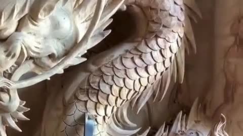 Vietnamese wood carving art 🇻🇳