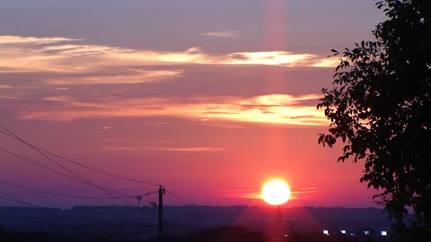 The sun in the morning is so beautiful