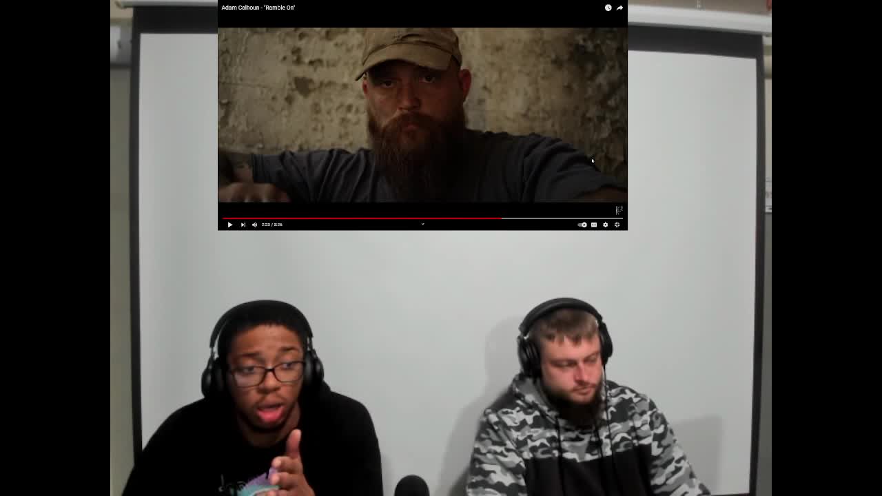 THIS THAT LIFE TALK!! Adam Calhoun - Ramble On [REACTION]