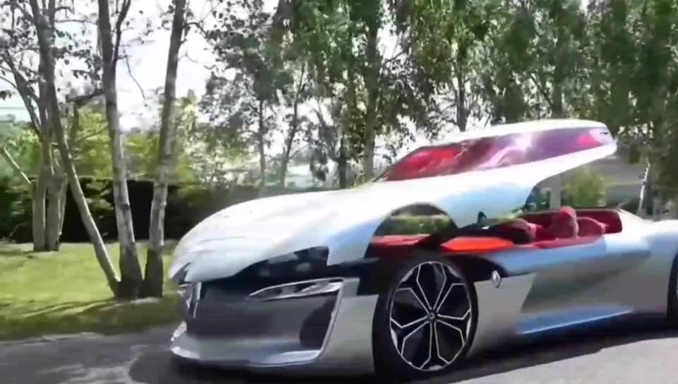 The concept car design is interesting, new age trend.