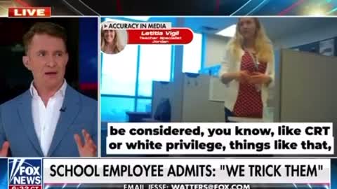 WATCH JESSE WATTERS 🤫HIDDEN 🙈CAMERAS 📹SHOWS CRT 🤫IN SCHOOLS