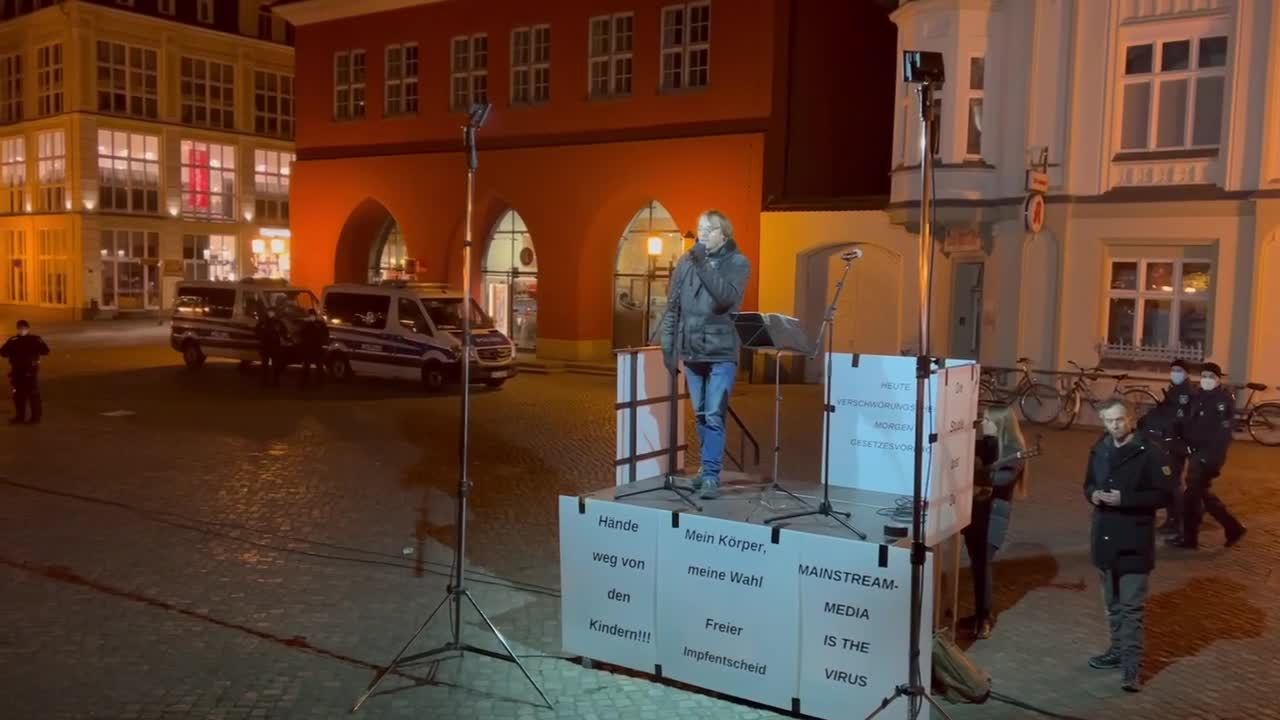 Greifswald: Andreas Redebeitrag am 28-02-2022