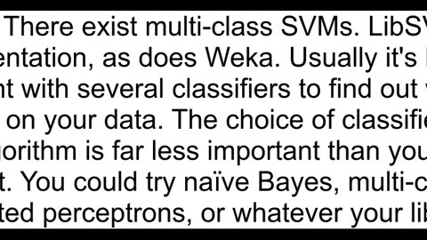 How to choose the right machinelearning classifer