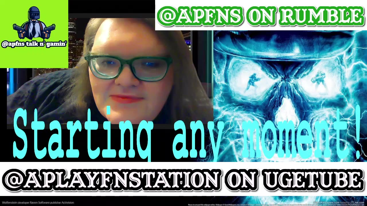 @apfns Live Gaming & Talk or Both from The Cyberpunk Gym