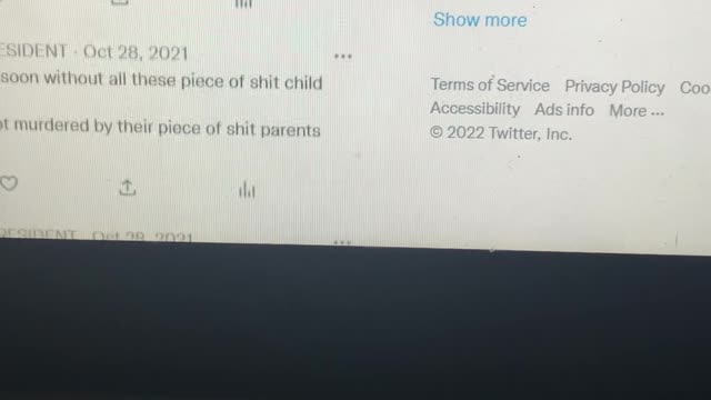 Blocked on Twitter but can see now