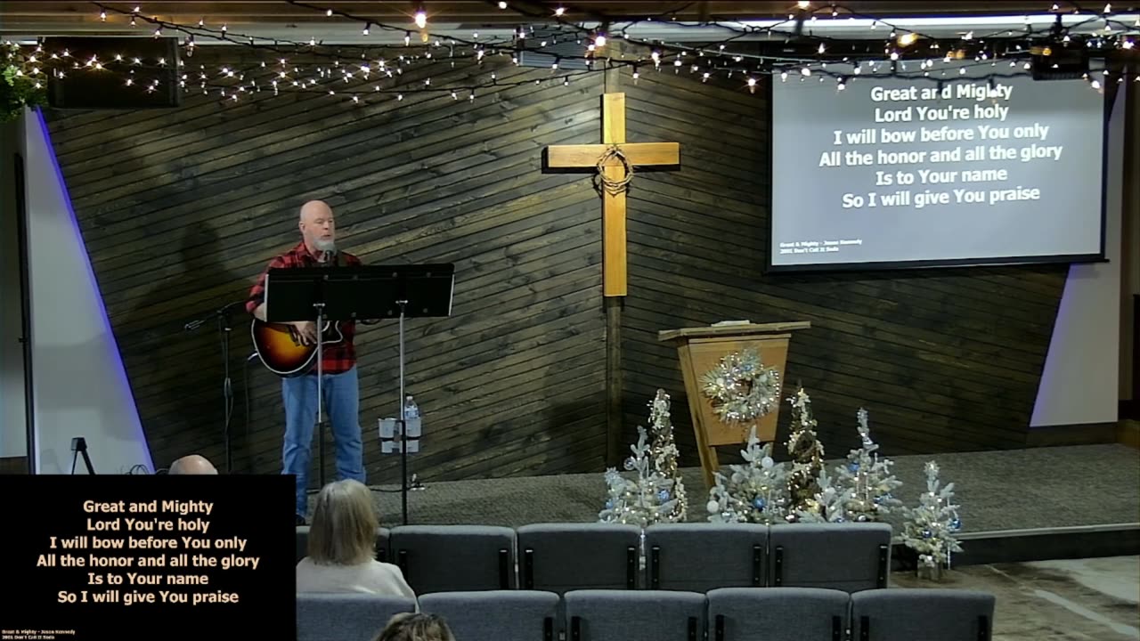 The Advent of Jesus Christ - Christmas Eve 2023 AM Service