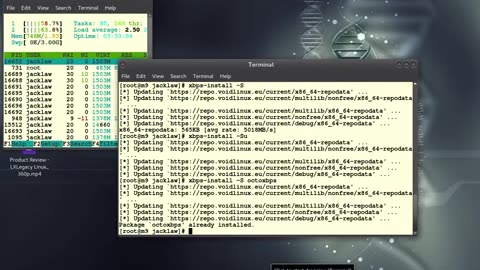 My Voidlinux 'MATE'....