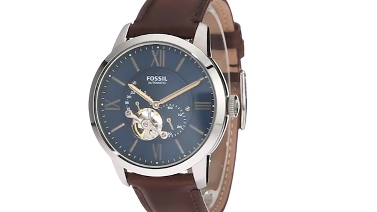 Fossil Townsman Men's Automatic Watch with Mechanical Movement