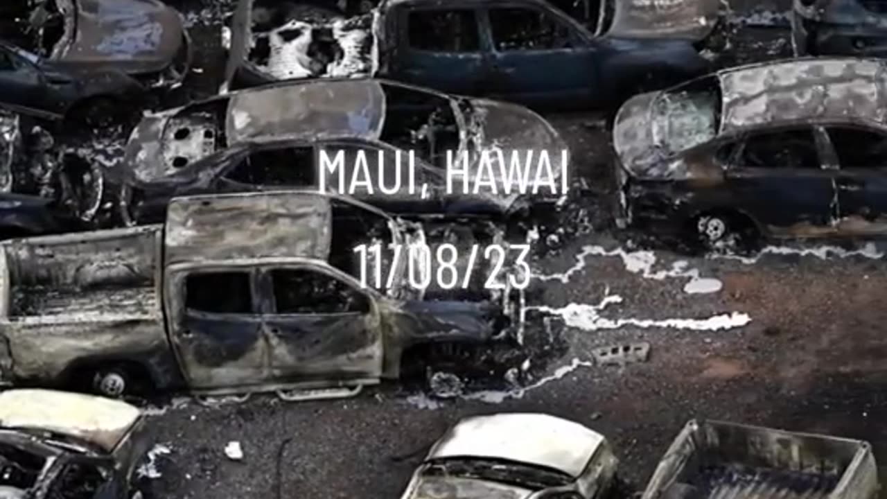 Mauii Hawai after fire