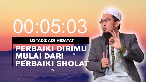 Perbaiki Dirimu Mulai Dari Kamu Perbaiki Shalatmu