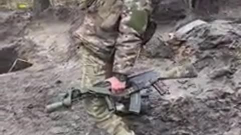 Ukrianian Soldier High On Drugs🇺🇦😂