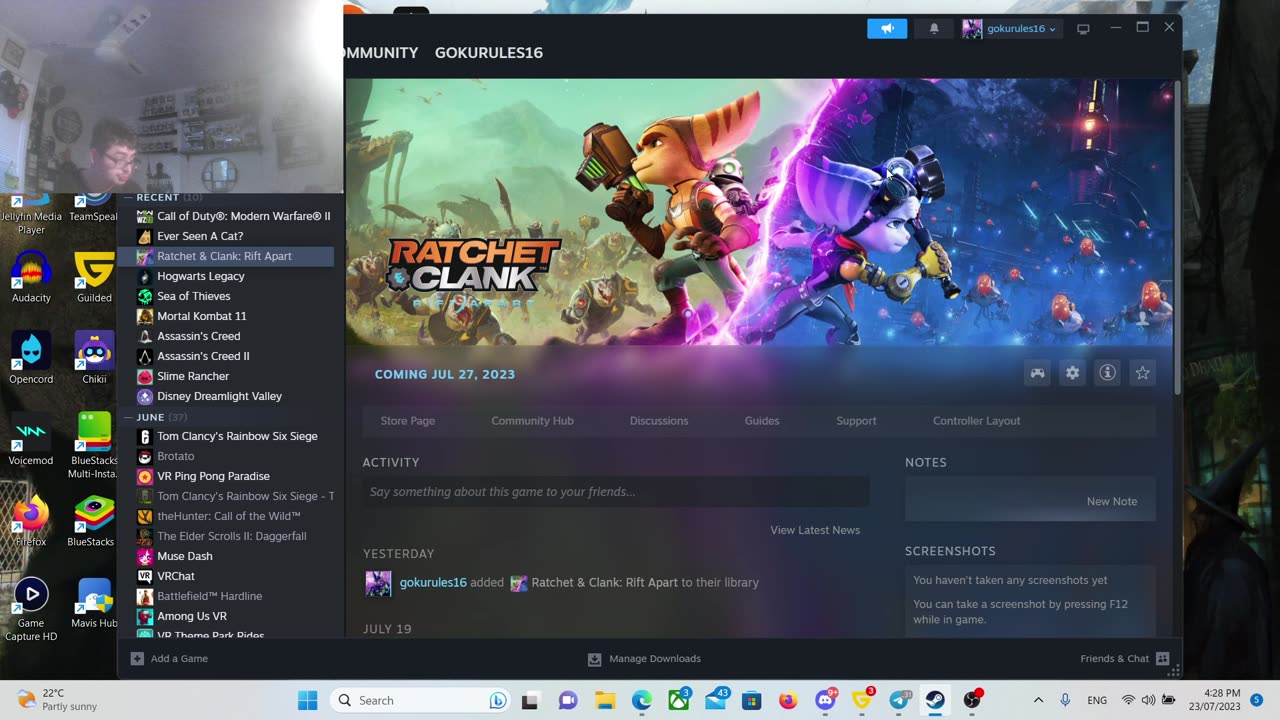 come chat to me while im doing stuff