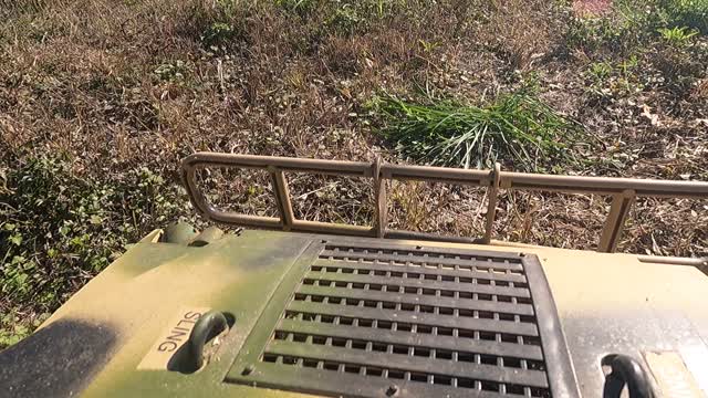 RC Military Backyard Combat Action Part 1 of 2