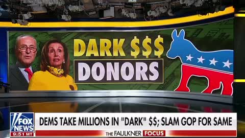 Ingraham: Dems taking dark money and lying about it.