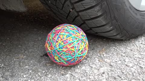 Crushing Crunchy & Soft Things by Car! EXPERIMENT CAR vs M&M