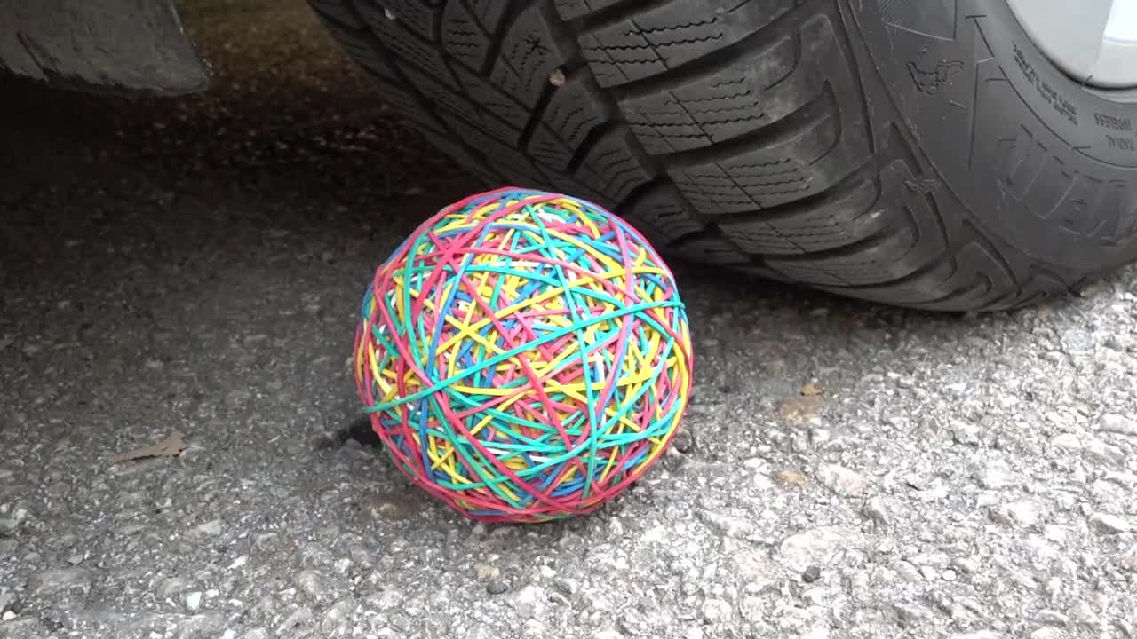 Crushing Crunchy & Soft Things by Car! EXPERIMENT CAR vs M&M