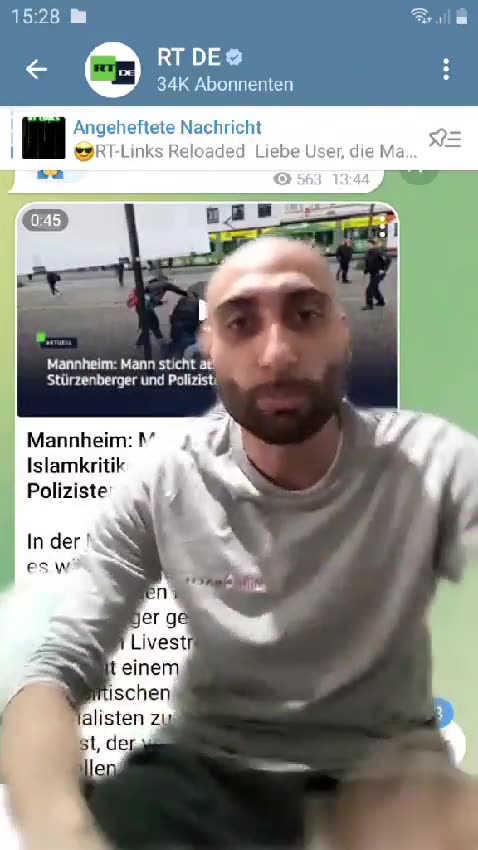 Radikaler Islamist ruft öffentlich zu Messer Morden auf