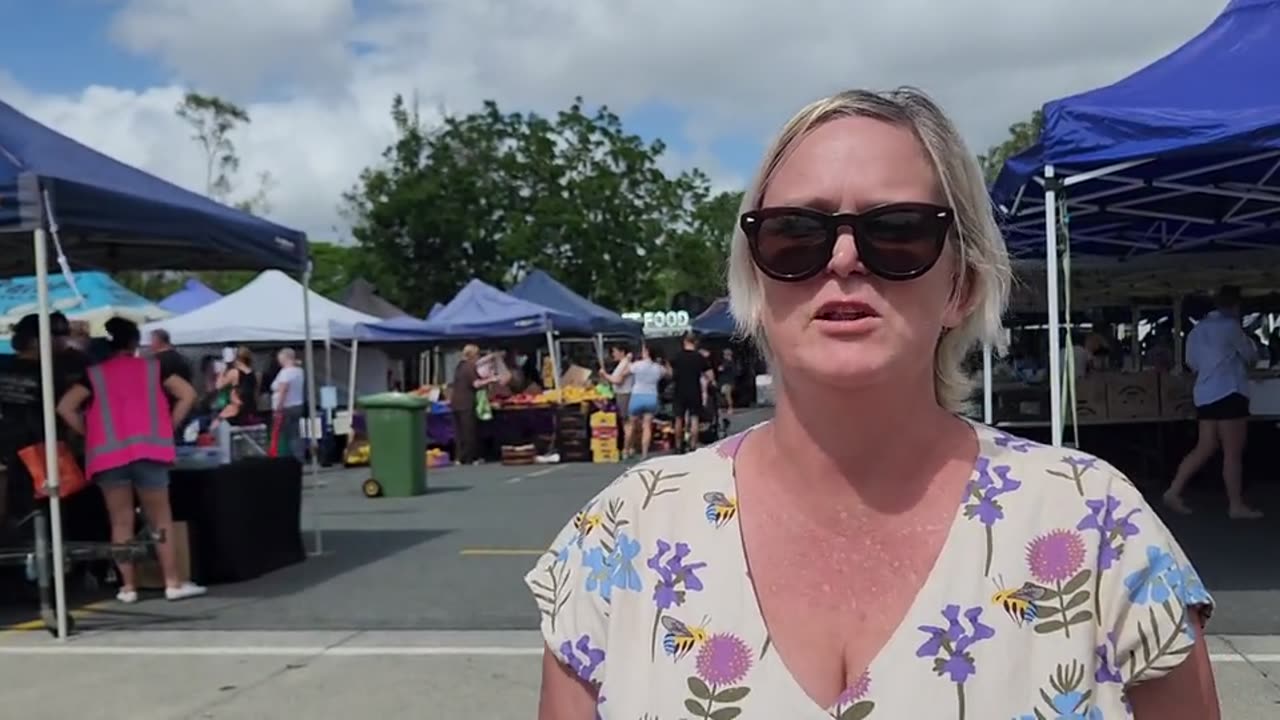 The Things We Do - Shazza at the Farmer's Markets.