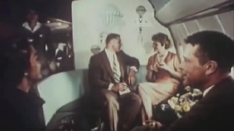 What it was like flying first class in 1958