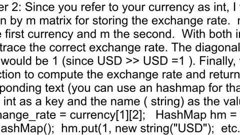 Basic Currency Converter Looking for feedback