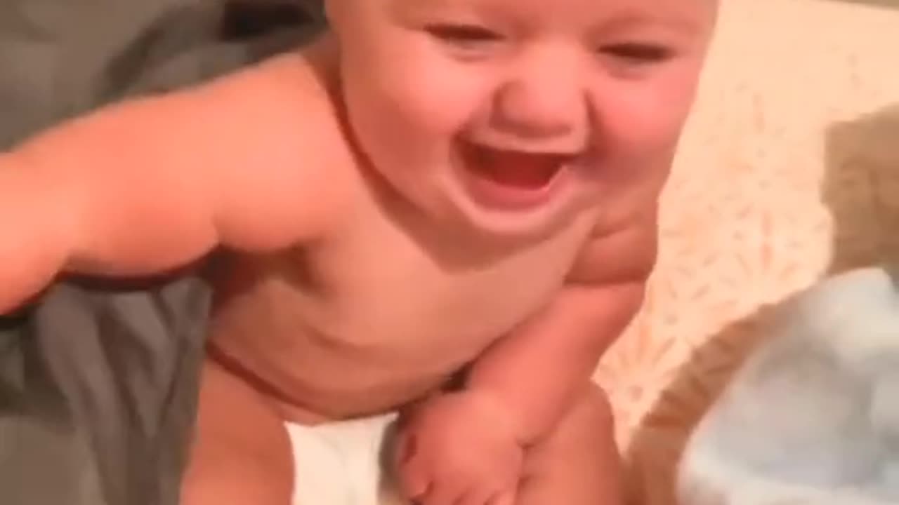 BaBy laughing funny video