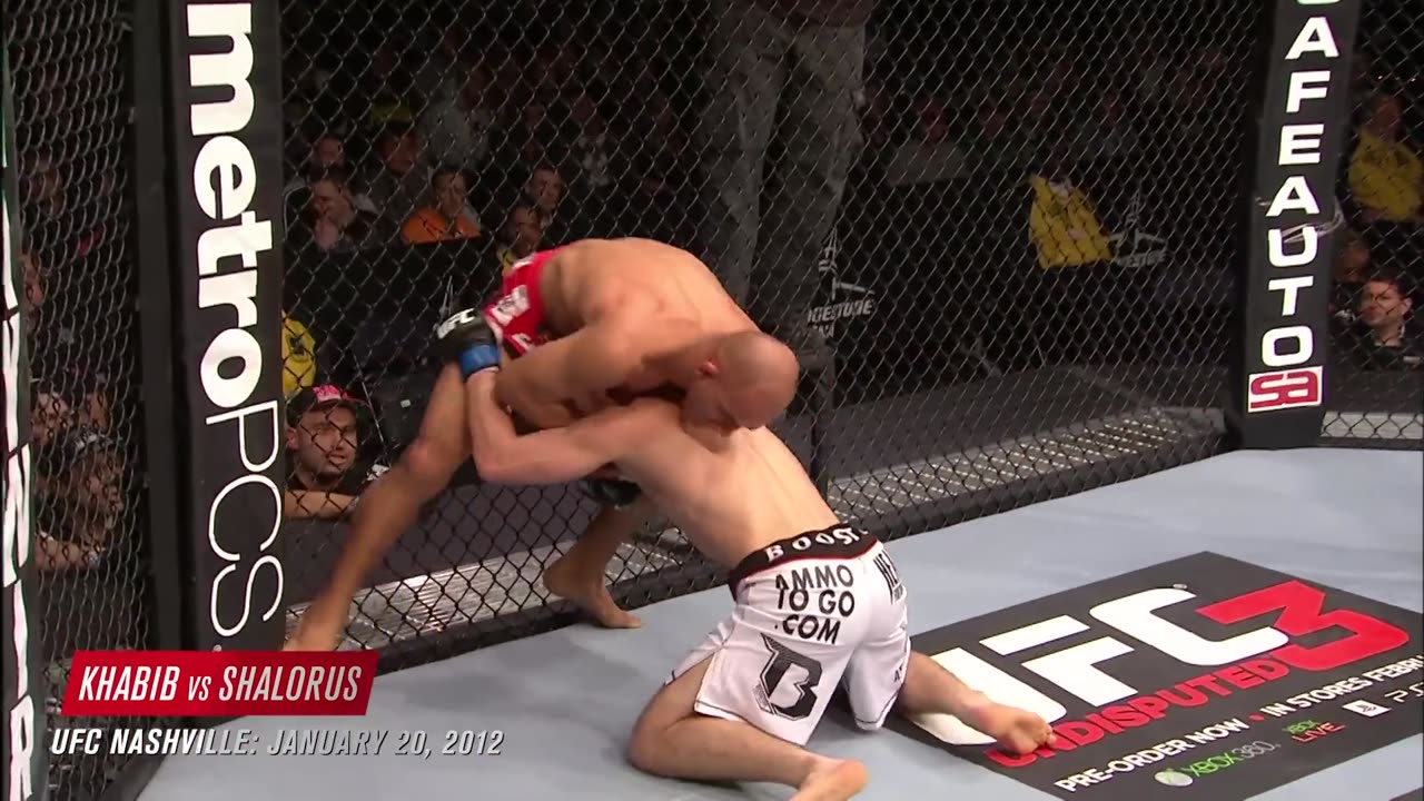 Khabib all winning fights