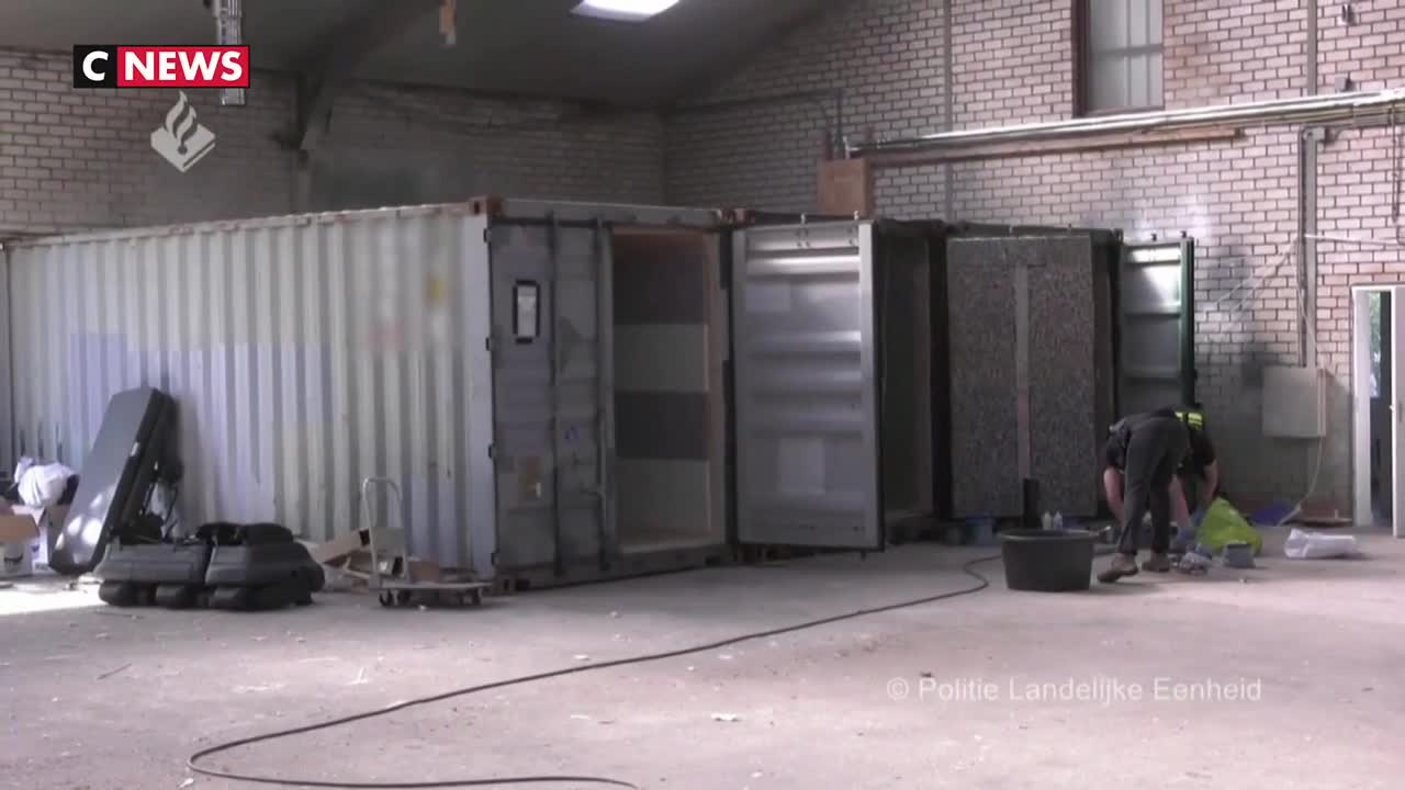 Pays-Bas : une salle de torture dans un container