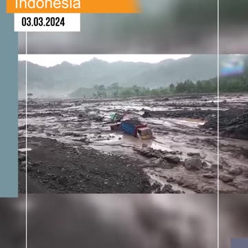 Mount Semeru in Indonesia erupts