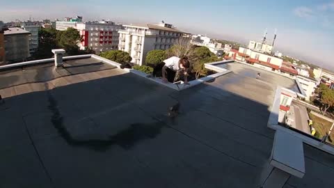 Italy Rooftop Parkour POV 🇮🇹